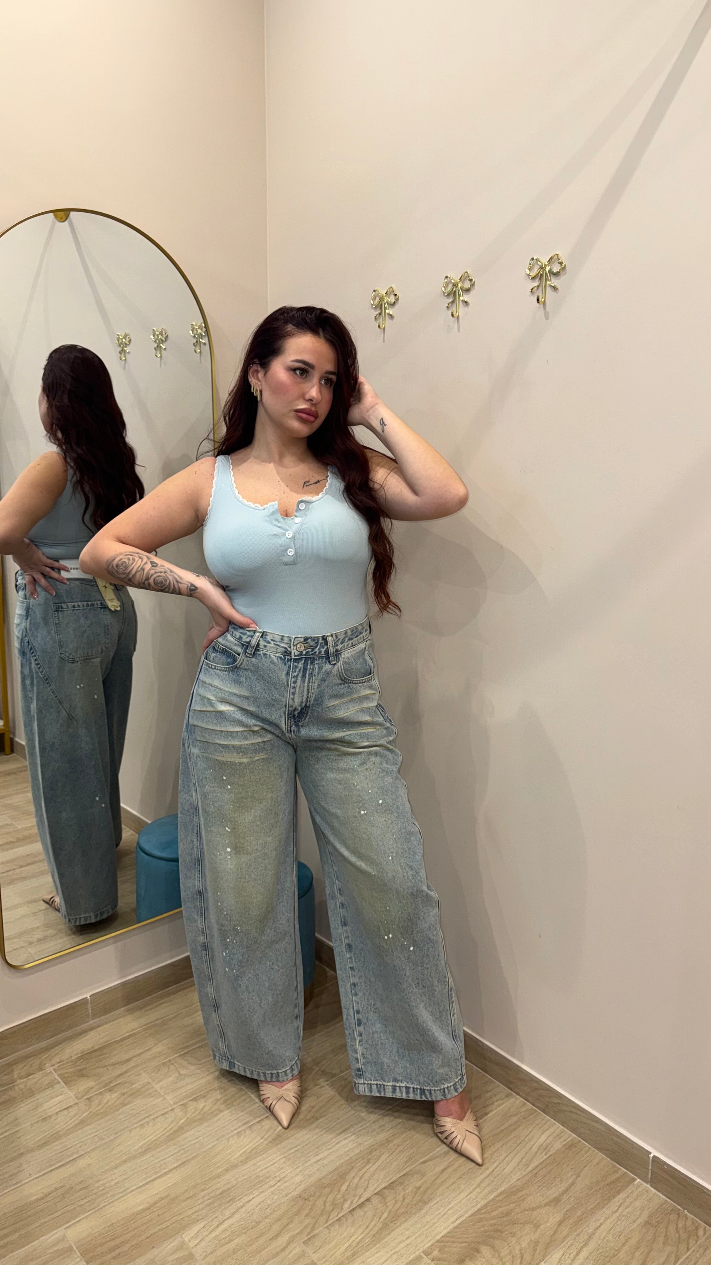 Denim print