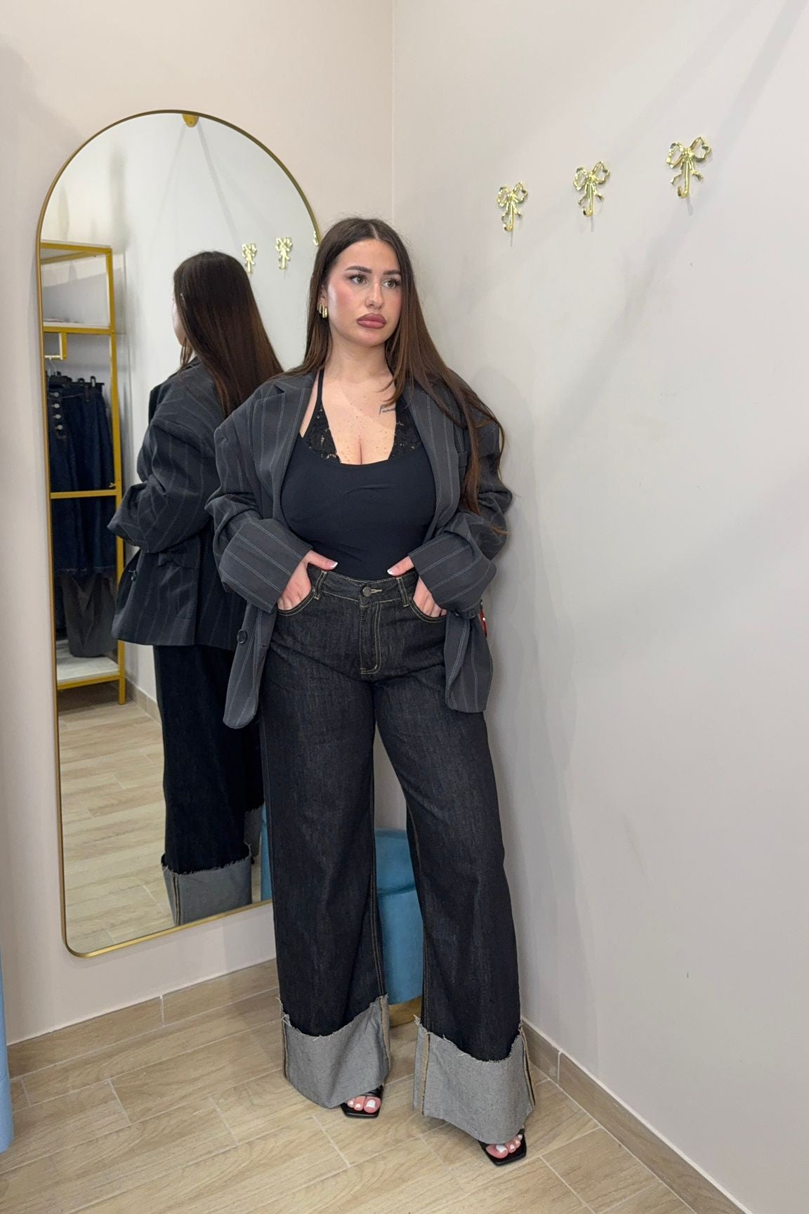Denim piegoni